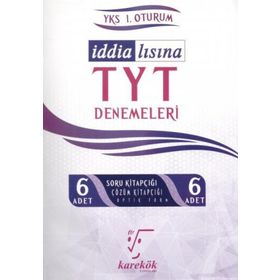 Karekök Yayınları İddalısına Tyt Denemeleri 6lı