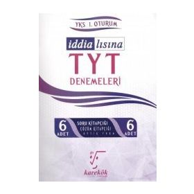Karekök Yayınları İddalısına Tyt Denemeleri 6lı