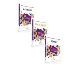 Karekök Yayınları Lgs 8. Sınıf Türkçe Matematik Fen Bilimleri Soru Bakası Seti