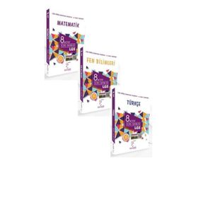 Karekök Yayınları Lgs 8. Sınıf Türkçe Matematik Fen Bilimleri Soru Bakası Seti