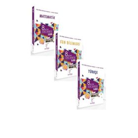 Karekök Yayınları Lgs 8. Sınıf Türkçe Matematik Fen Bilimleri Soru Bakası Seti