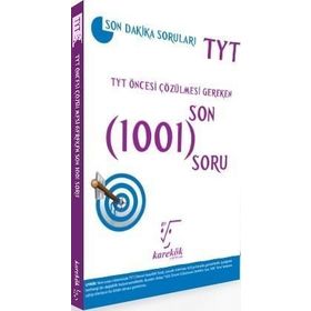 Karekök Yayınları TYT 1001 Son Soru
