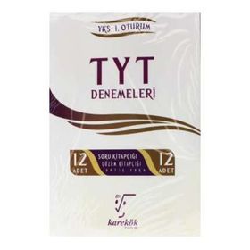 Karekök Yayınları TYT 12'li Denemeleri
