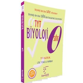 Karekök Yayınları Tyt Biyoloji Sıfır