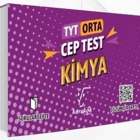 Karekök Yayınları TYT Cep Test Kimya Orta