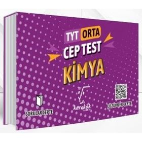 Karekök Yayınları TYT Cep Test Kimya Orta