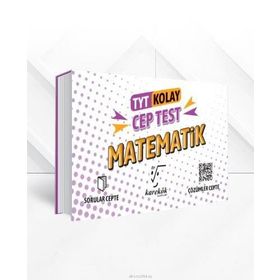 Karekök Yayınları TYT Cep Test Matematik Kolay