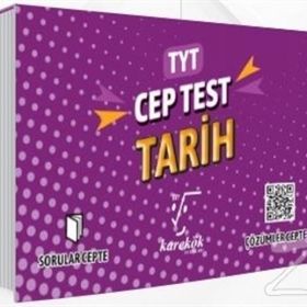 Karekök Yayınları TYT Cep Test Tarih