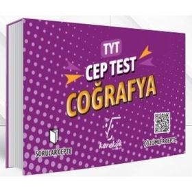 Karekök Yayınları TYT Coğrafya Cep Test