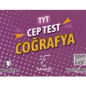 Karekök Yayınları TYT Coğrafya Cep Test