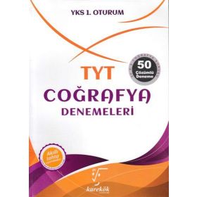 Karekök Yayınları TYT Coğrafya Denemeleri - 1. Oturum