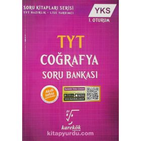 Karekök Yayınları Tyt Coğrafya Soru Bankası 1. Oturum