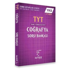 Karekök Yayınları Tyt Coğrafya Soru Bankası 1. Oturum