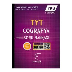 Karekök Yayınları Tyt Coğrafya Soru Bankası 1. Oturum