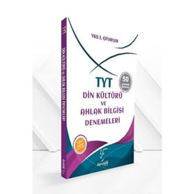 Karekök Yayınları TYT Din Kültürü ve Ahlak Bilgisi 50 Adet Deneme