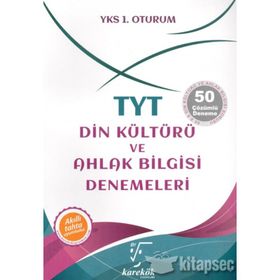 Karekök Yayınları TYT Din Kültürü ve Ahlak Bilgisi 50 Adet Deneme