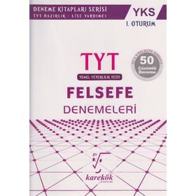 Karekök Yayınları TYT Felsefe Denemeleri - 1. Oturum