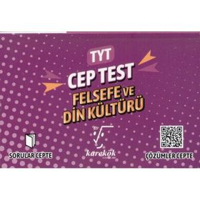 Karekök Yayınları Tyt Felsefe Ve Din Kültürü Ve Ahlak Bilgisi Cep Test