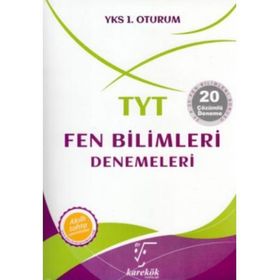 Karekök Yayınları TYT Fen Bilimleri 20'li Denemeleri
