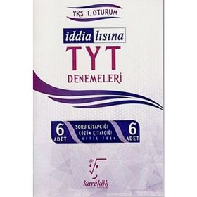 Karekök Yayınları Tyt İddaalısına 6 Deneme