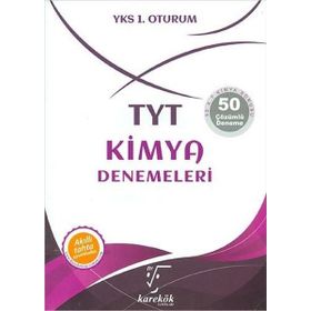 Karekök Yayınları TYT Kimya 50 Çözümlü Deneme