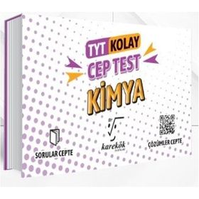 Karekök Yayınları TYT Kimya Kolay Cep Test