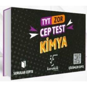 Karekök Yayınları TYT Kimya Kolay Cep Test
