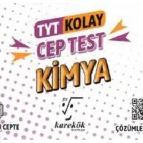 Karekök Yayınları TYT Kimya Kolay Cep Test