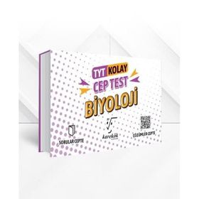 Karekök Yayınları TYT Kolay Biyoloji Cep Test