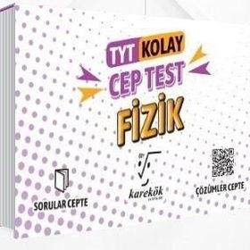 Karekök Yayınları TYT Kolay Fizik Cep Test