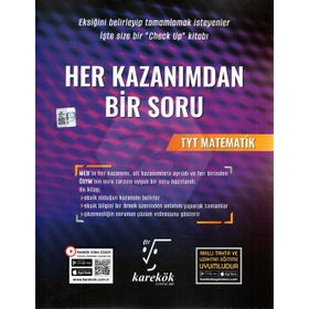 Karekök Yayınları - TYT Matematik Her Kazanımdan Bir Soru