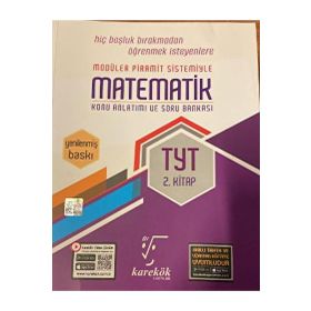Karekök Yayınları TYT Matematik Konu Anlatımı ve Soru Bankası 2. Kitap