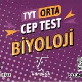 Karekök Yayınları TYT Orta Biyoloji Cep Test