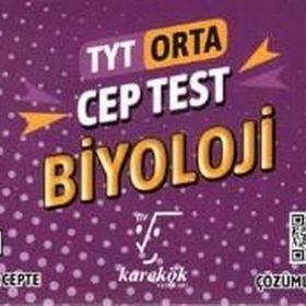 Karekök Yayınları TYT Orta Biyoloji Cep Test