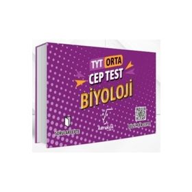 Karekök Yayınları TYT Orta Biyoloji Cep Test