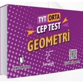 Karekök Yayınları TYT Orta Geometri Cep Test