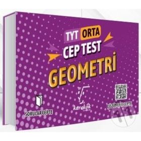 Karekök Yayınları TYT Orta Geometri Cep Test