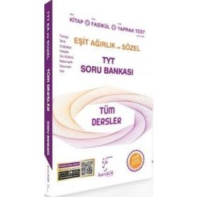 Karekök Yayınları TYT Tüm Dersler Eşit Ağırlık ve Sözel Soru Bankası