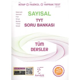 Karekök Yayınları TYT Tüm Dersler Sayısal Soru Bankası