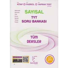 Karekök Yayınları TYT Tüm Dersler Sayısal Soru Bankası