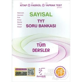 Karekök Yayınları TYT Tüm Dersler Sayısal Soru Bankası