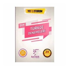 Karekök Yayınları TYT Türkçe 20'li Denemeleri