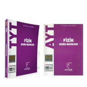 Karekök Yayınları - TYT ve AYT Fizik Soru Bankası Seti 2 Kitap