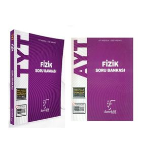 Karekök Yayınları - TYT ve AYT Fizik Soru Bankası Seti 2 Kitap