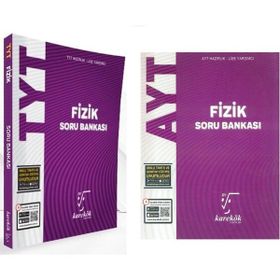 Karekök Yayınları - TYT ve AYT Fizik Soru Bankası Seti 2 Kitap