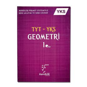 Karekök Yayınları TYT YKS Geometri MPS 1 Kitap - Kollektif