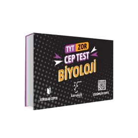 Karekök Yayınları TYT Zor Biyoloji Cep Test