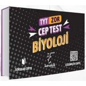 Karekök Yayınları TYT Zor Biyoloji Cep Test