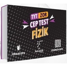 Karekök Yayınları TYT Zor Fizik Cep Test