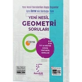 Karekök Yayınları Yeni Nesil Geometri Soruları